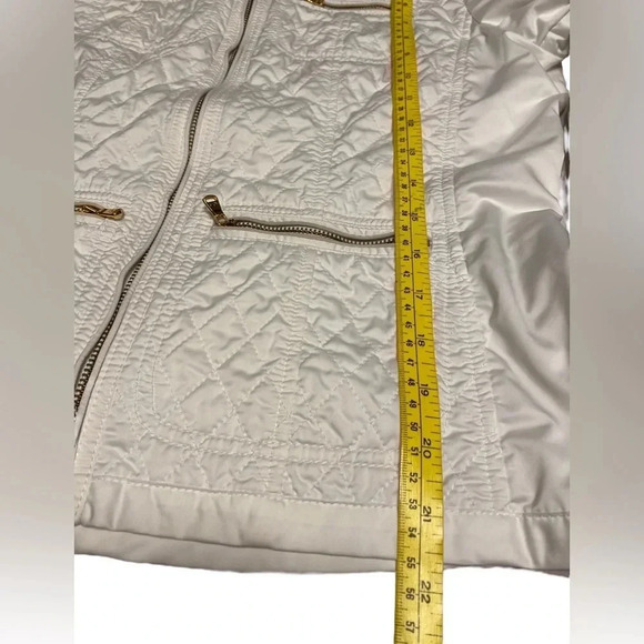 Paul & Shark Yachting White Quilted Full Zip Jacket - Picture 10 of 11